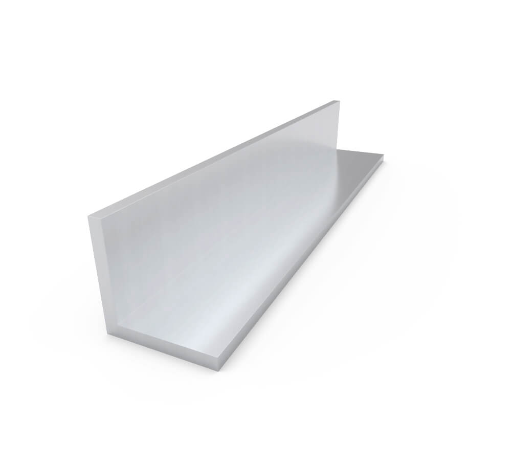 Aluminum Angle Equal Leg 2" x 2" x 1/4" Eagle Mouldings