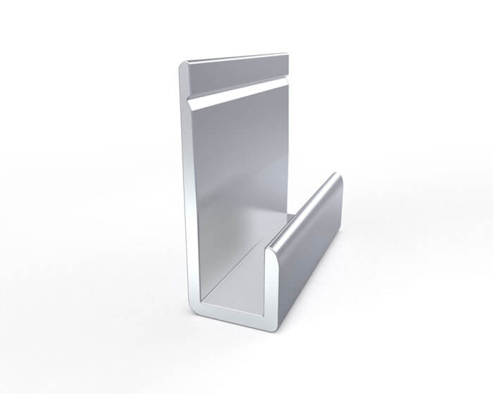 Aluminum JCap 5/16" face for 1/4" material Eagle Mouldings