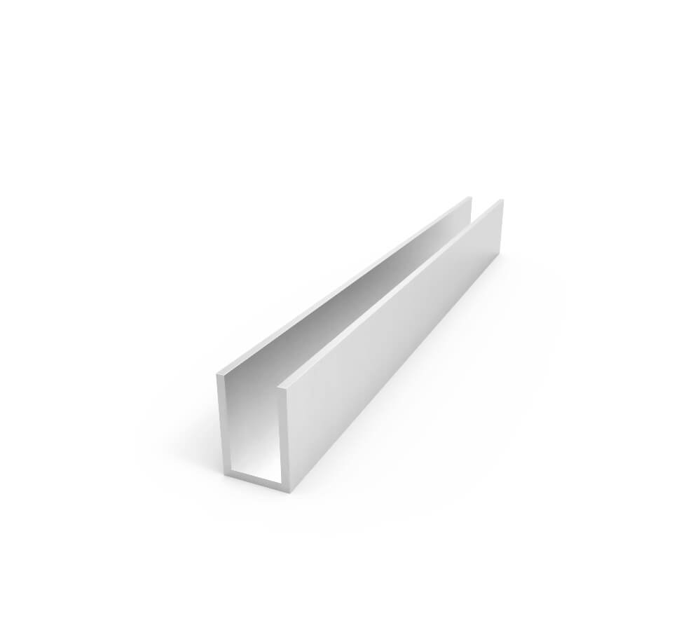 Aluminum Channel 11/2" Leg x 1" OD x 3/4" ID x 1/8" Wall Eagle