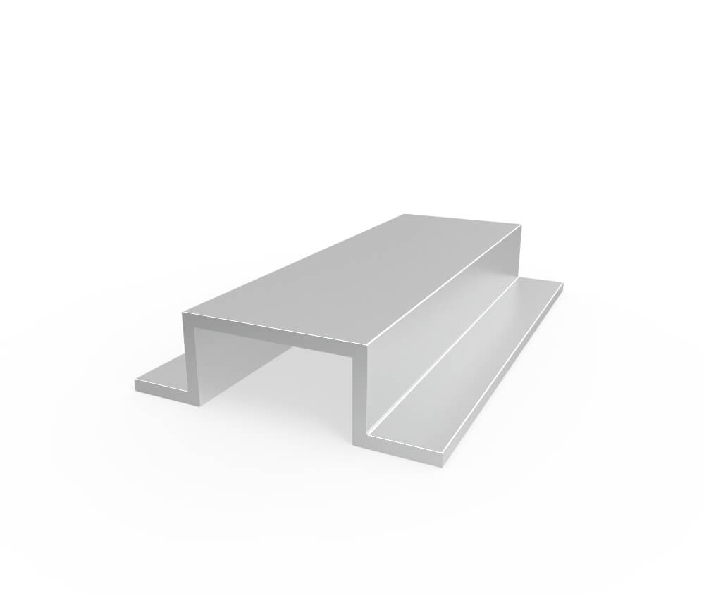 Aluminum Hat Channel - 3" x 7/8" Tall | Eagle Mouldings