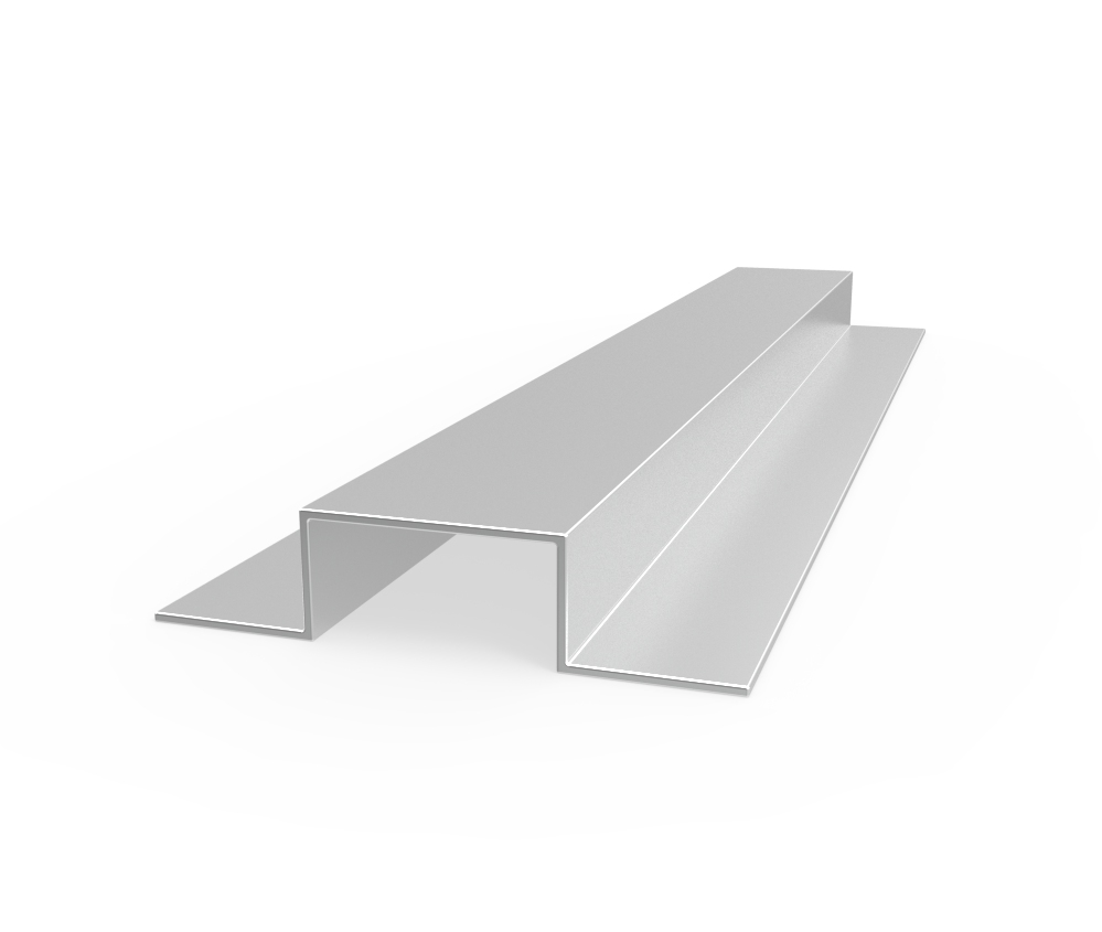 Aluminum Hat Channel 3.384″ X .750″ Tall Eagle Mouldings