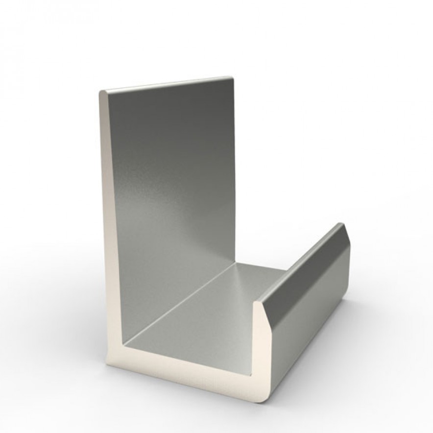 Aluminum JCap 3/8" face for 1/2" material Eagle Mouldings