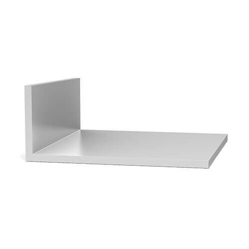 Aluminum Angle - Unequal Leg - 1" x 3" x 1/8" - A-1154