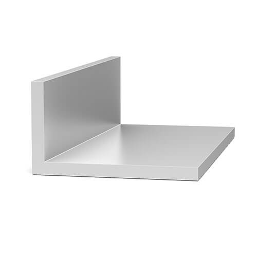 Aluminum Angle - Unequal Leg - 1" x 1-1/2" x 1/8" - A-1225