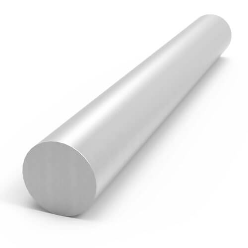 Aluminum Round Rod Value Collection 1-1/4 Inch Diameter x 12 Inch Long 
