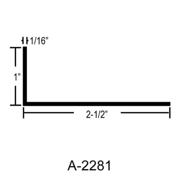 ALUMINUM ANGLE – A-2281 - Eagle Aluminum