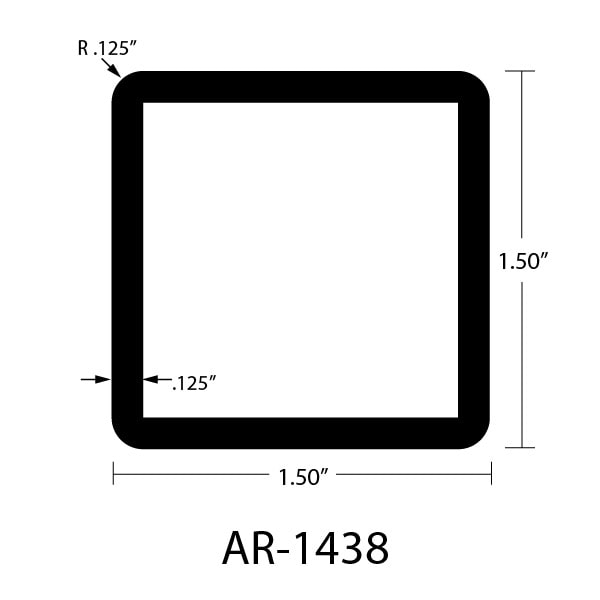 AR-1438 Dimensions