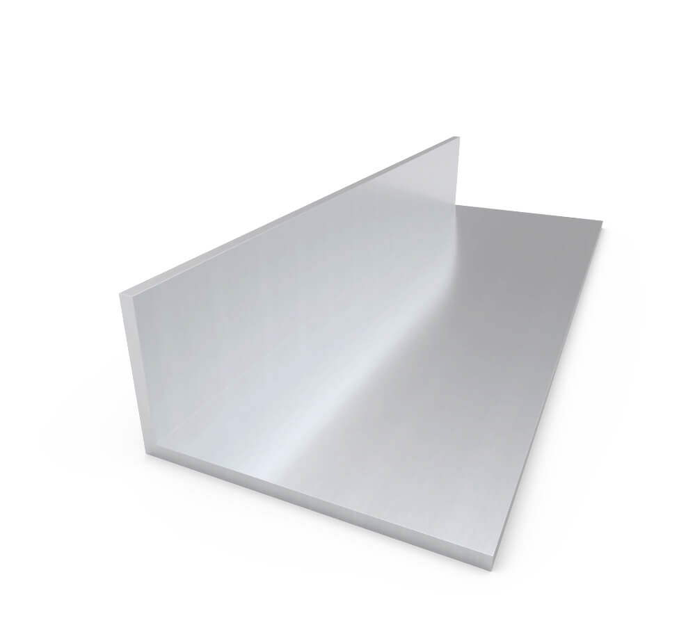 4pcs Aluminum Fabricated Angle .050 x .75 x .75 x 48 in UAAC 