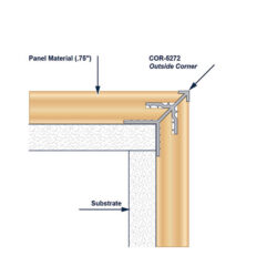 COR-5272 Outside Corner Install Diagram