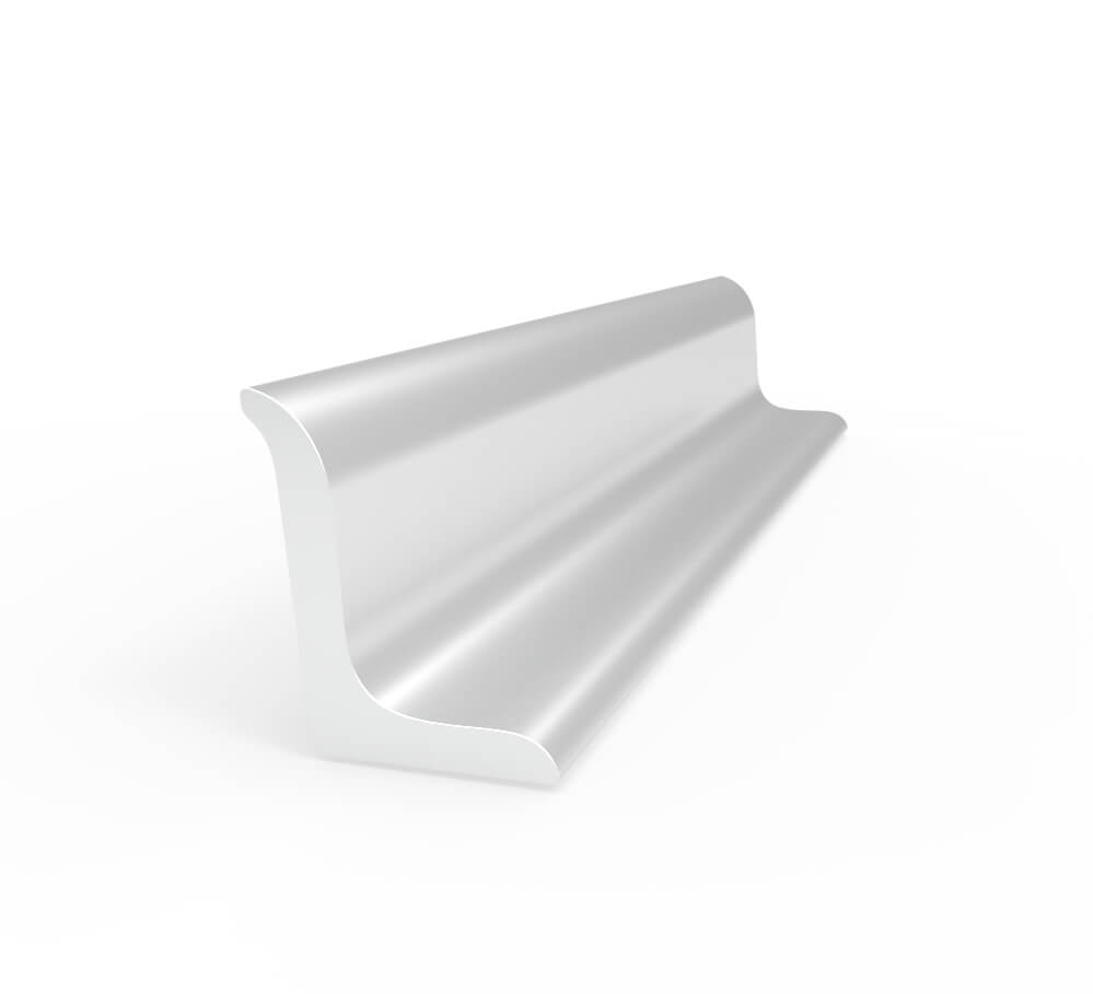 thumbnail image 2 of RecPro White Flexible Molding Trim For RV & Marine – Reverse Cove Cabinet Trim 2 of 5