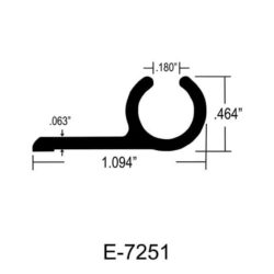 E-7251 - 20′ lengths in Mill Finish