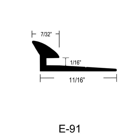 E-91 – 7/32″ FACE FOR 1/16″ MATERIAL