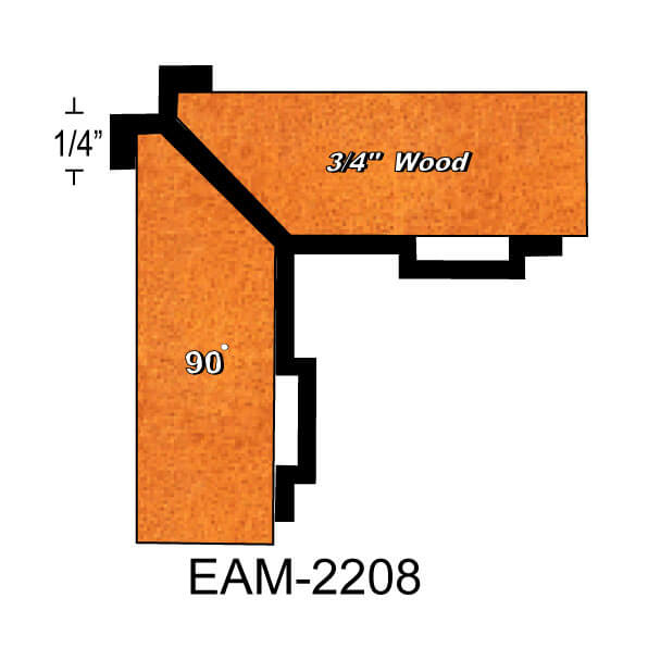 EAM-2208 – 90 Degree Out Corner