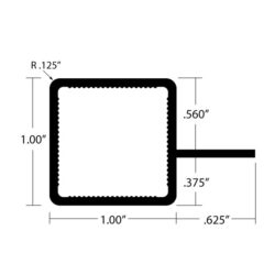 TCF-11141 Tube Framing Dimensions