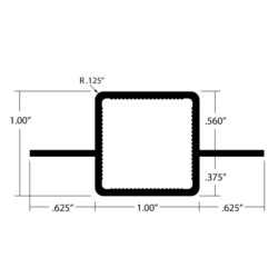 TCF-11310 Tube Framing Dimensions