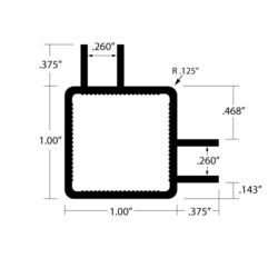 TCF-62199 Tube Framing Dimensions