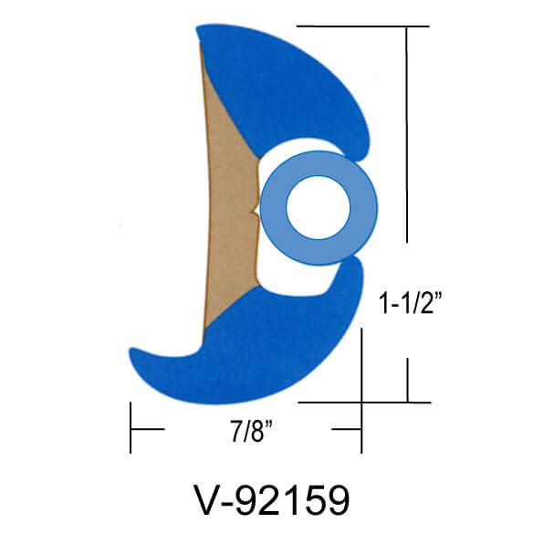 V-92159 – 1-1/2″ x 7/8″