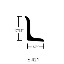 E-421 – 17/32″ X 3/8″