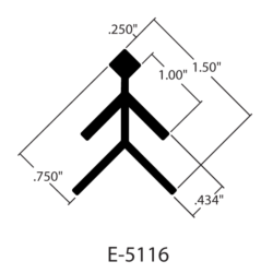 e-5116 – 90 DEGREE CORNER TRIM