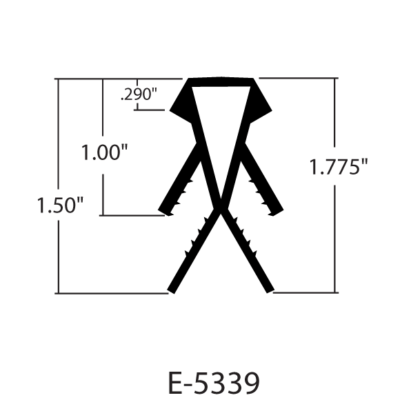 E-5339 – 60 Degree Outside Corner
