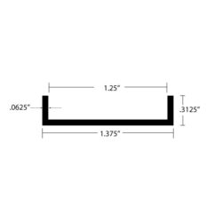 CHU-189 Channel Dimensions