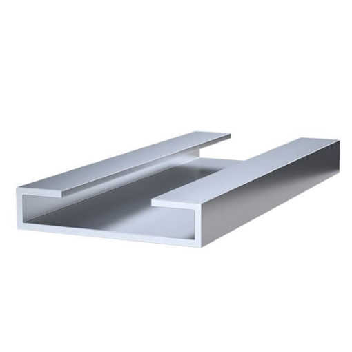 Aluminum C Channels Aluminum Slide Track Channels Eagle Mouldings