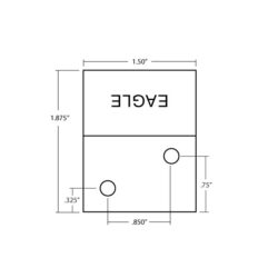 ZCP-62525-1.5 Z Clip hole locations