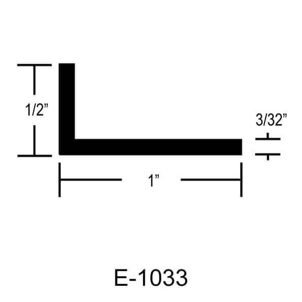 E-1033 – 1/2″ X 1″ X 3/32″