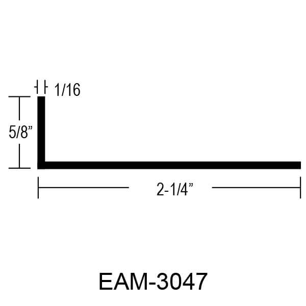 EAM-3047 – 5/8″ X 2-1/4″ X 1/16″