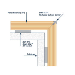 COR-11771 Outside Corner Install Diagram