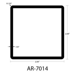 AR-7014 Tubing dimensions