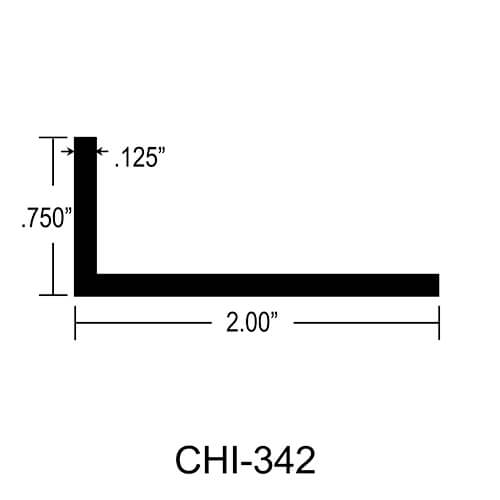 CHI-342 Angle Dimensions