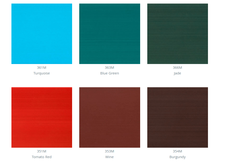 hard anodizing colors