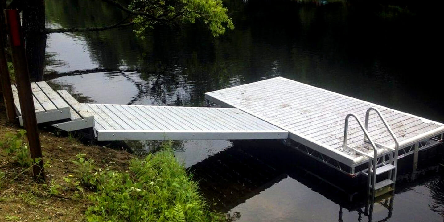 Aluminum Floating Dock Decking