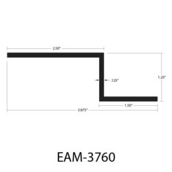 EAM-3760 Dimensions