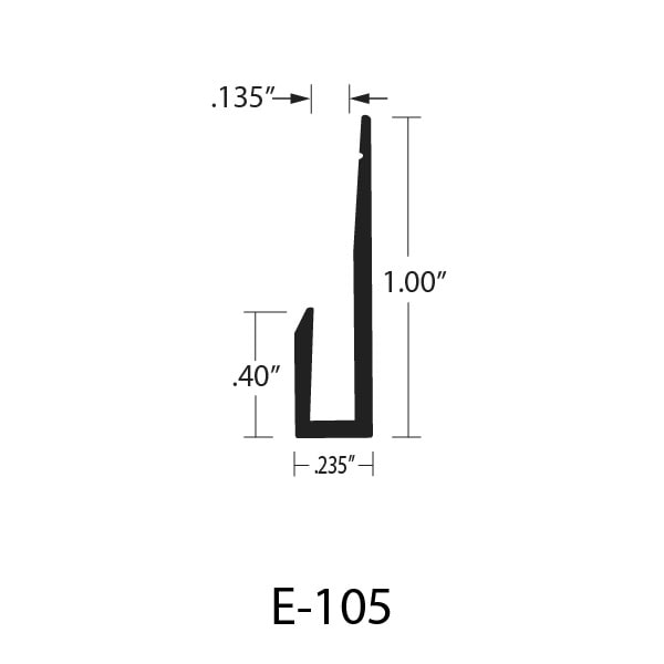 E-105 J-Cap Dimensions
