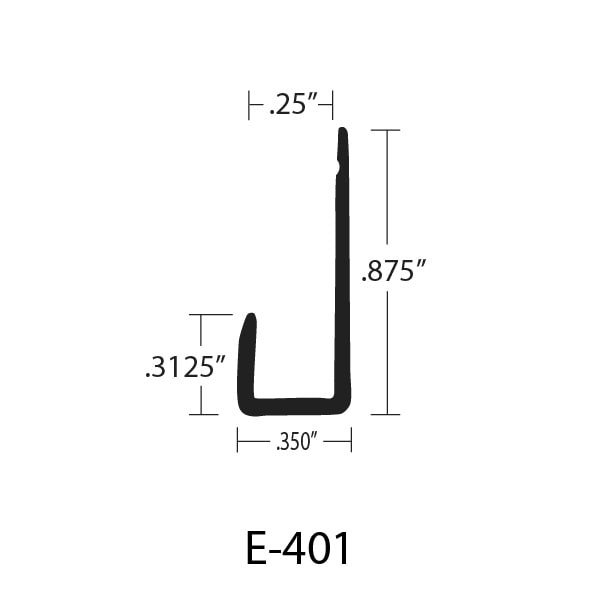 E-401 J-Cap Dimensions
