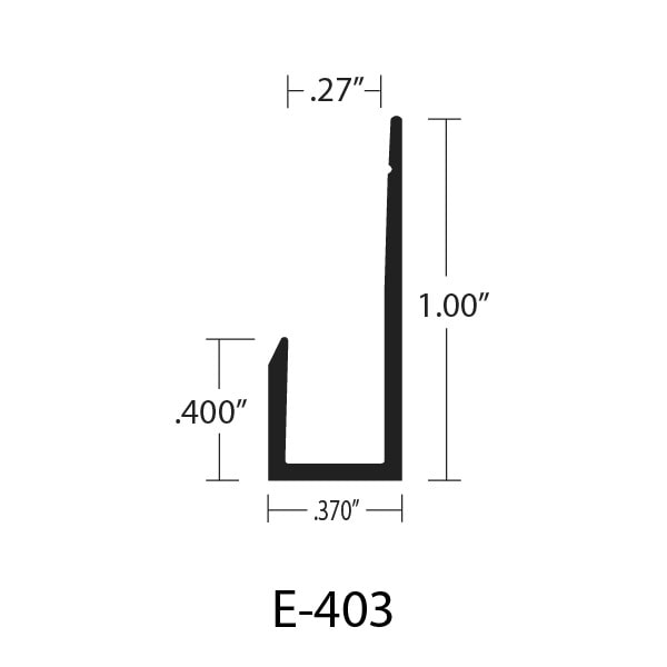 E-403 J-Cap Dimensions