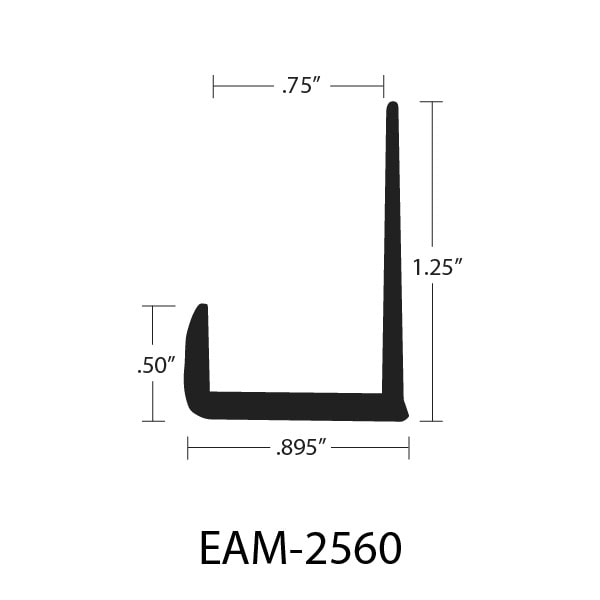 EAM-2560 J-Cap Dimensions