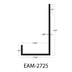 EAM-2725 J-Cap Dimensions