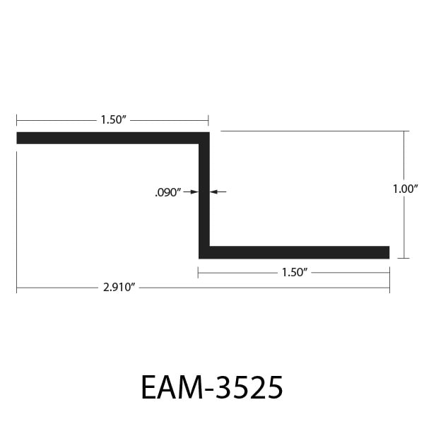 EAM-3525 Dimensions