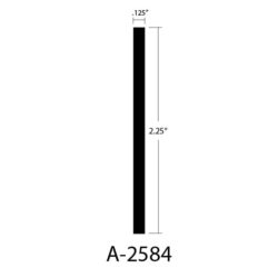 A-2584 Dimensions