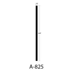 A-825 Dimensions