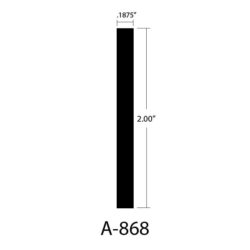 A-868 Dimensions