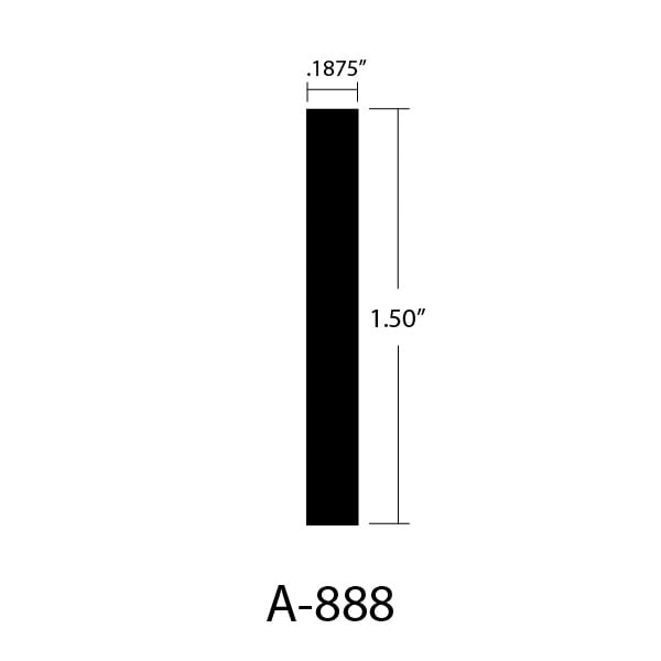 A-888 Dimensions