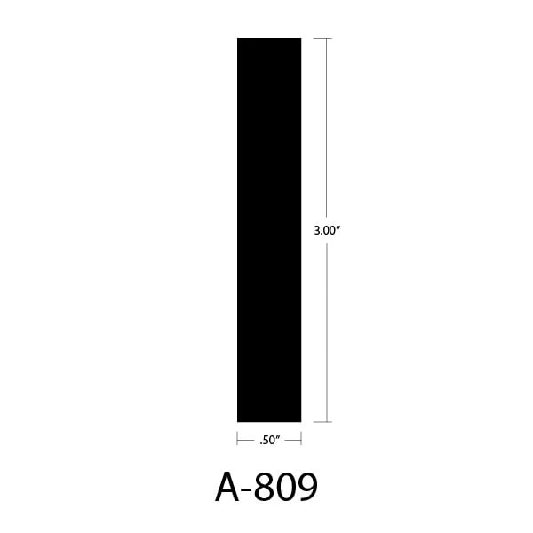 A-809 Dimensions