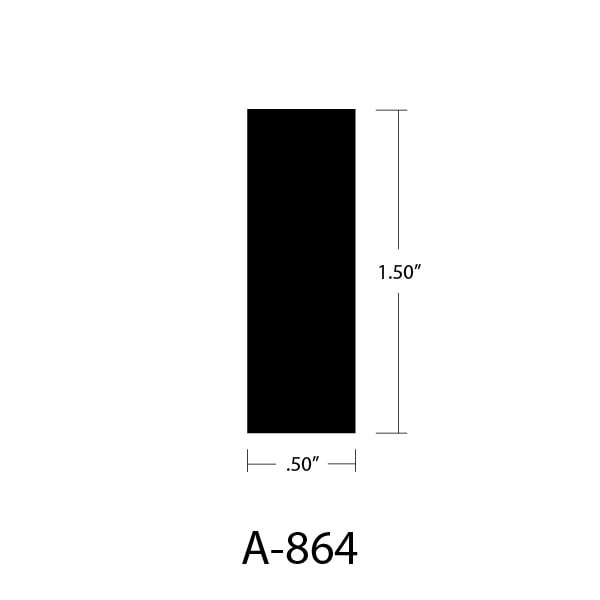 A-864 Dimensions