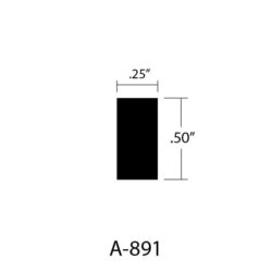 A-891 Dimensions
