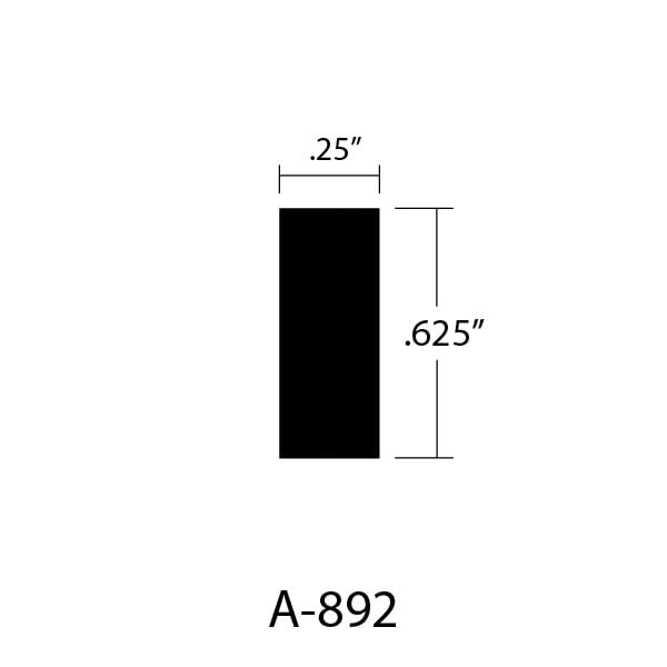 A-892 Dimensions