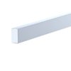 Aluminum Flat Bar - 1/2" x 1" - A-893